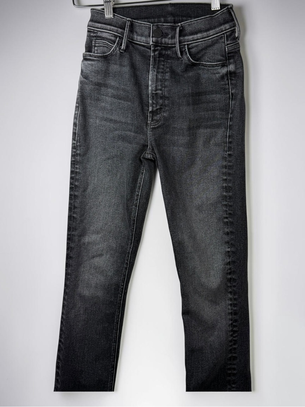 MOTHER The Mid Rise Dazzler Jeans The Night Is watching  Size 25 Washed Black* - Picture 10 of 16